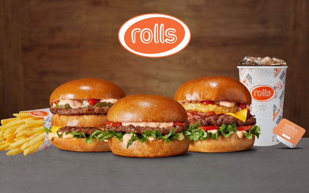 Rolls burgers